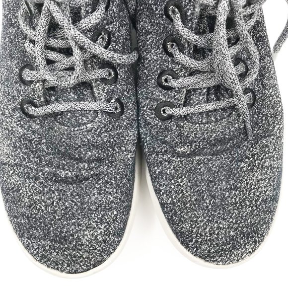 ALLBIRDS Wool Runner Up Mizzle WRU High Top Gray Sneakers Mens 12 - Picture 6 of 14
